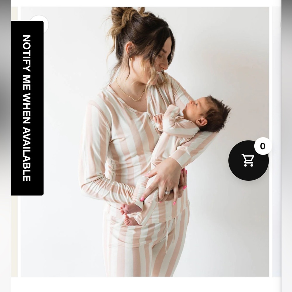 Forever french baby women’s pajamas size m